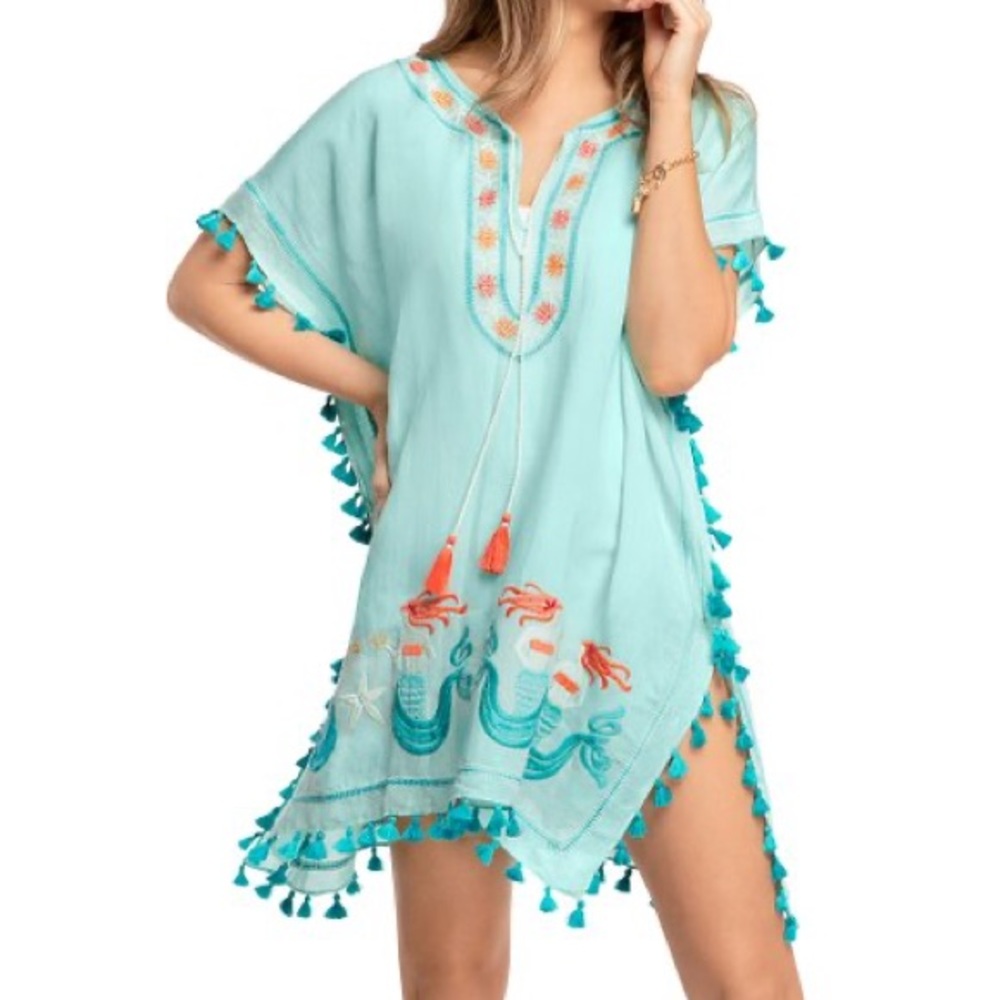 Spartina 449 Blue Mermaid Coverup o/s